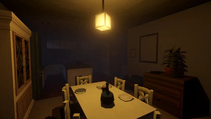 Analog horror game atmosphere and psychological horror