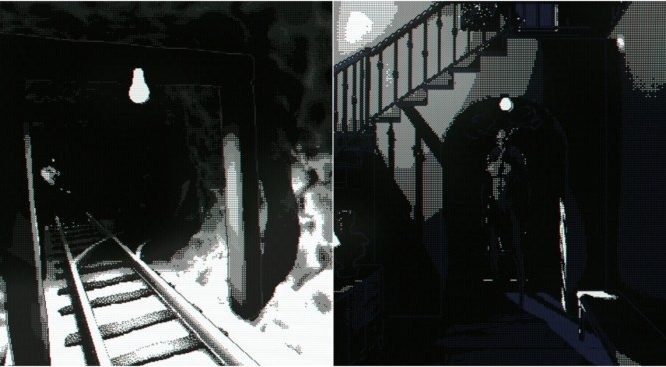 Analog horror game atmosphere and psychological horror